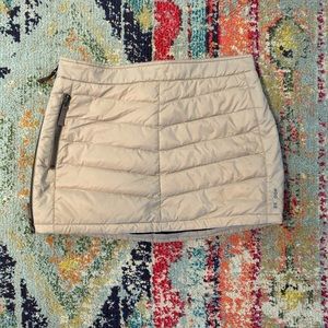 Skhoop Mini Down Skirt - medium - tan